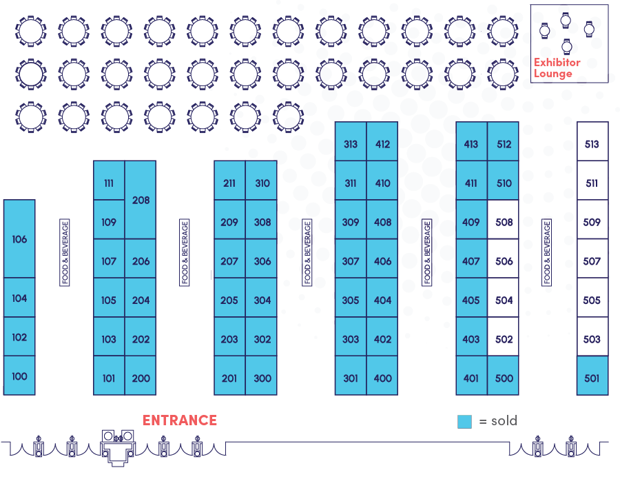 Educating Leaders 2026 Exhibit Hall Floor Plan
