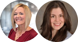 Katie Harden and Marrissa Dybas